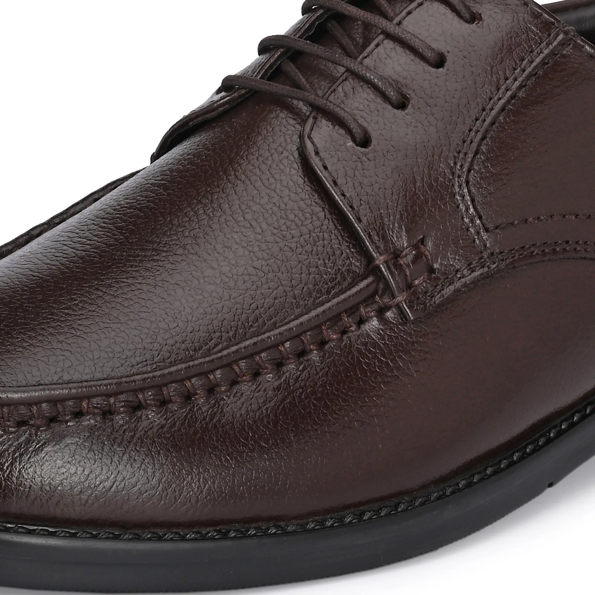 Suave Full Grain Leather Derby Trumock Lace Ups
