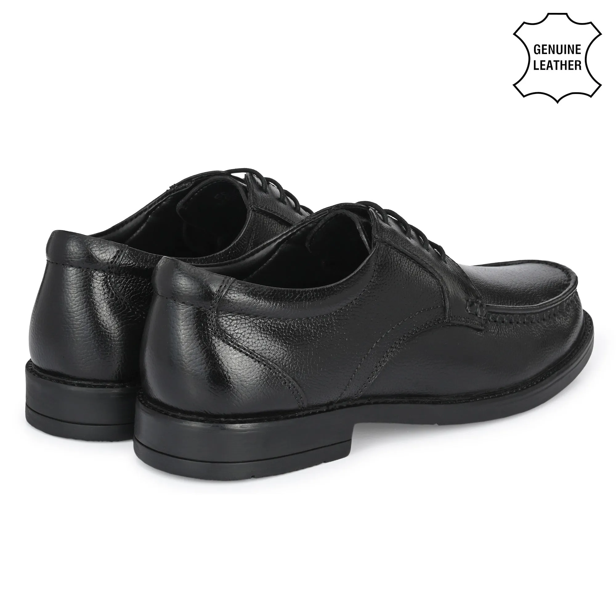 Suave Full Grain Leather Derby Trumock Lace Ups