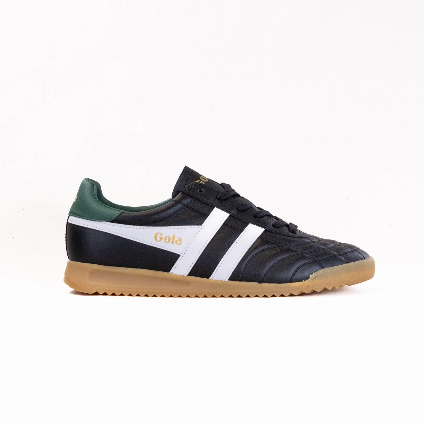 Heat Step Gola Classics Stadium Sneaker (Men's) - Black/White/Evergreen