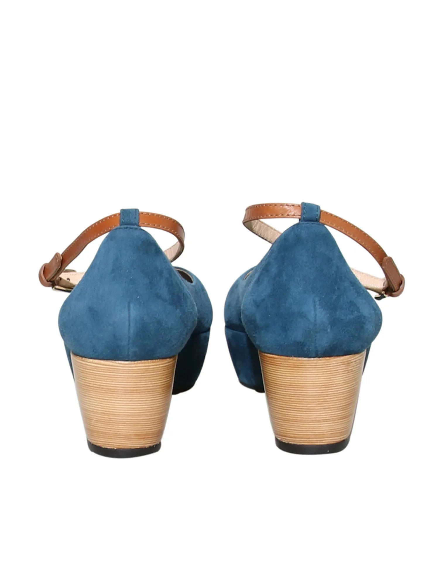 Suede Flatforms