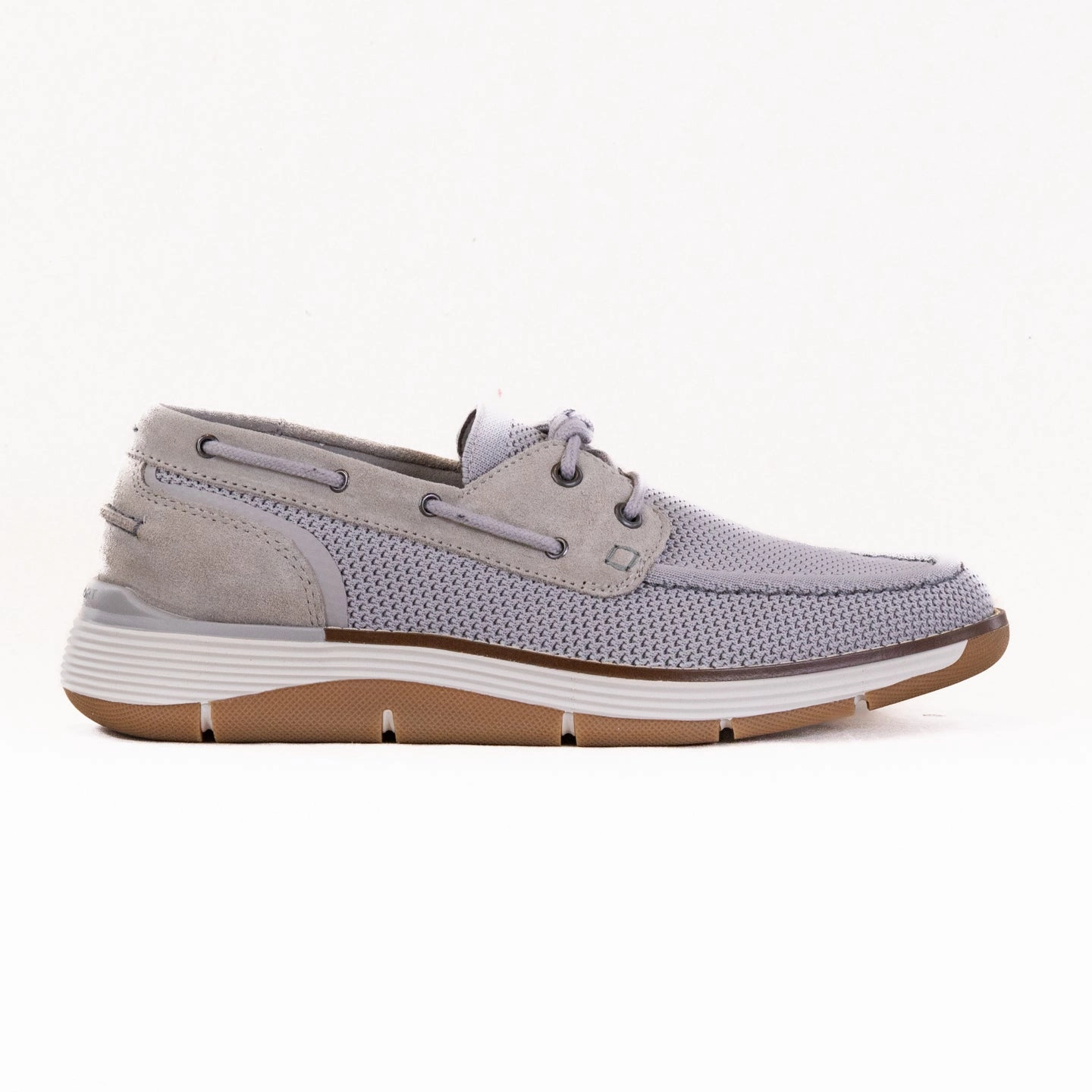Calm Design Rockport Lyall Slip-On Casual Boat Shoe (Men's) - Taupe