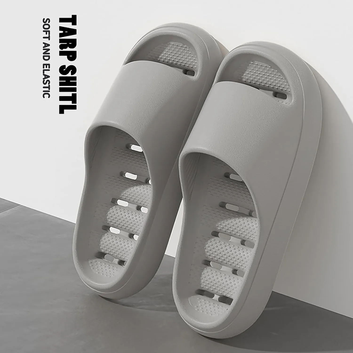 Summer Shower Shoes for Women and Men Massage Pool Slides Soft Cushioned Slip Slides Slippers Shoe