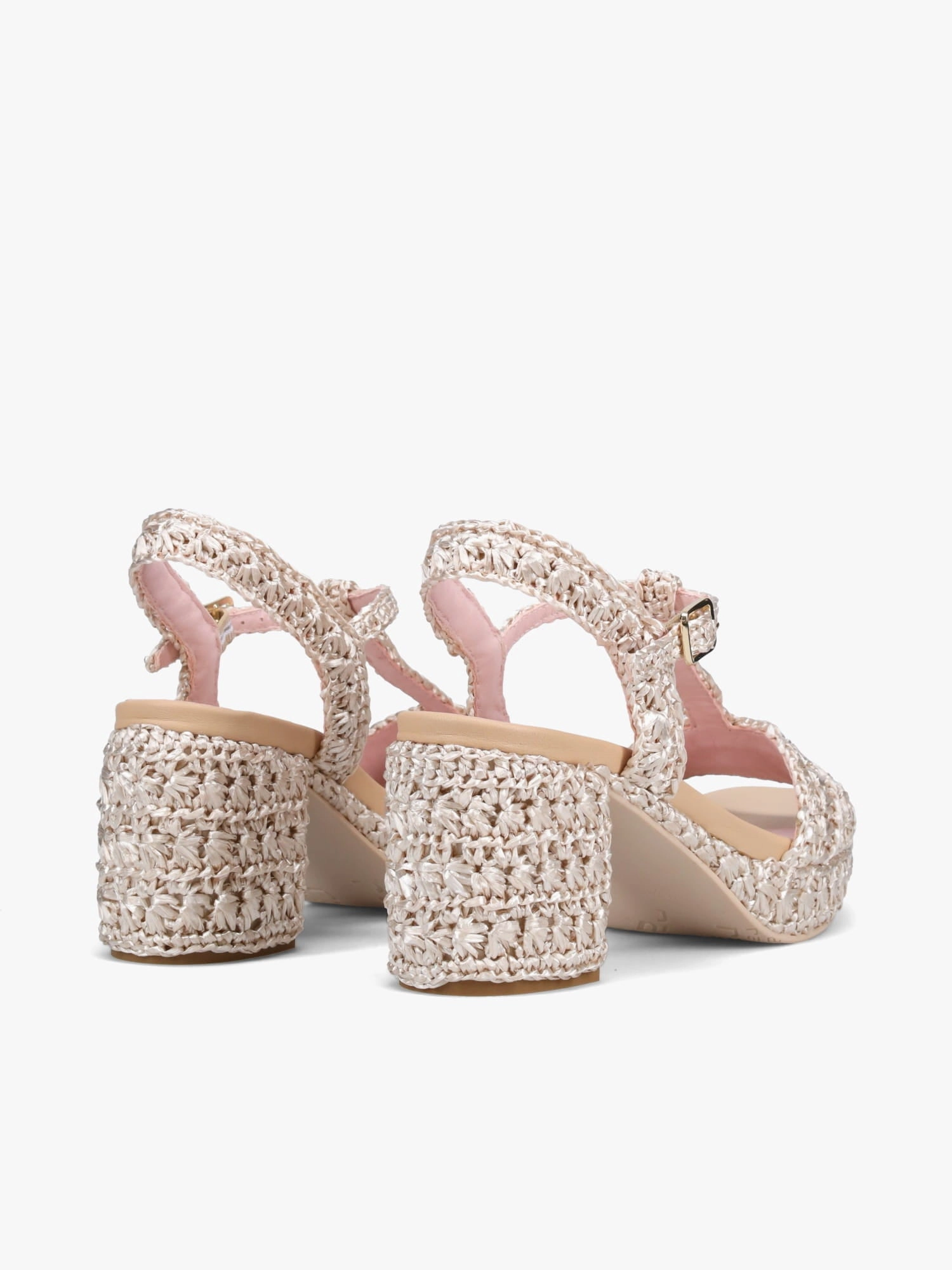 Shock Diffusion Stylish Shoes 8115 Sand Rafia