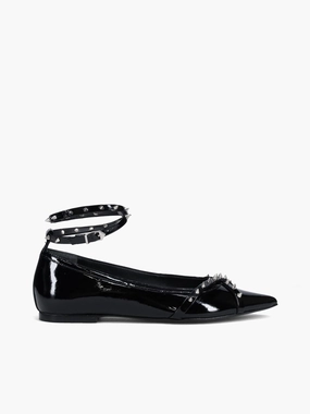 Supportive Comfort Alexandra Black Verniz Soft Street Calm Minimal Core Alexandra Black Verniz Soft