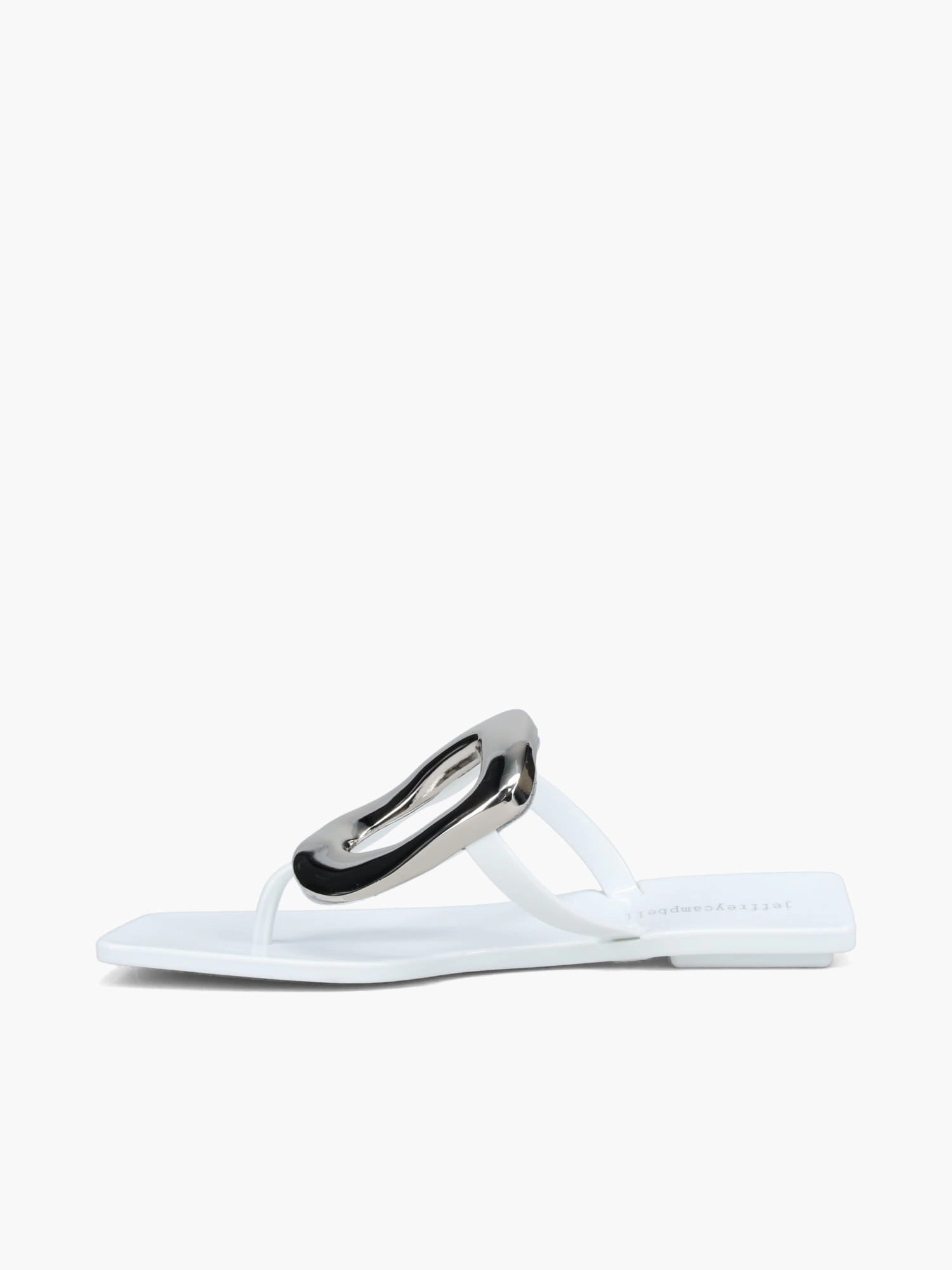 Linquesj White Silver shiny Simple Slip