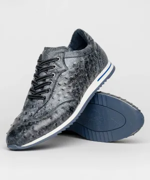 Wind Safe Retro Style RIO Ostrich Quill Sneakers