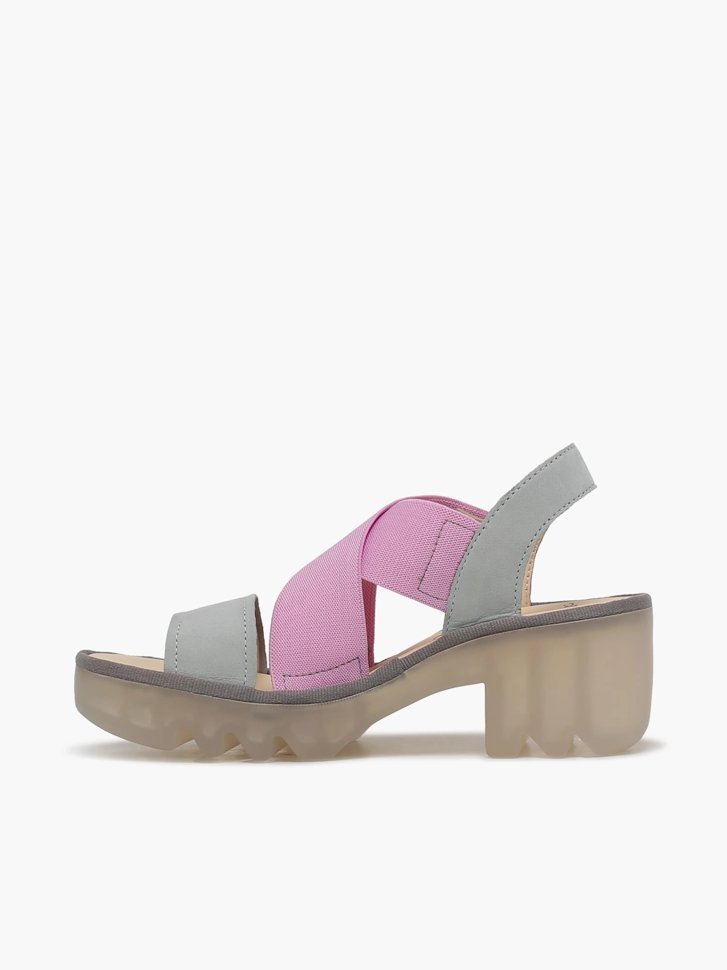 Taji502fly Blue Babypink leather Mesh Practical Footwear