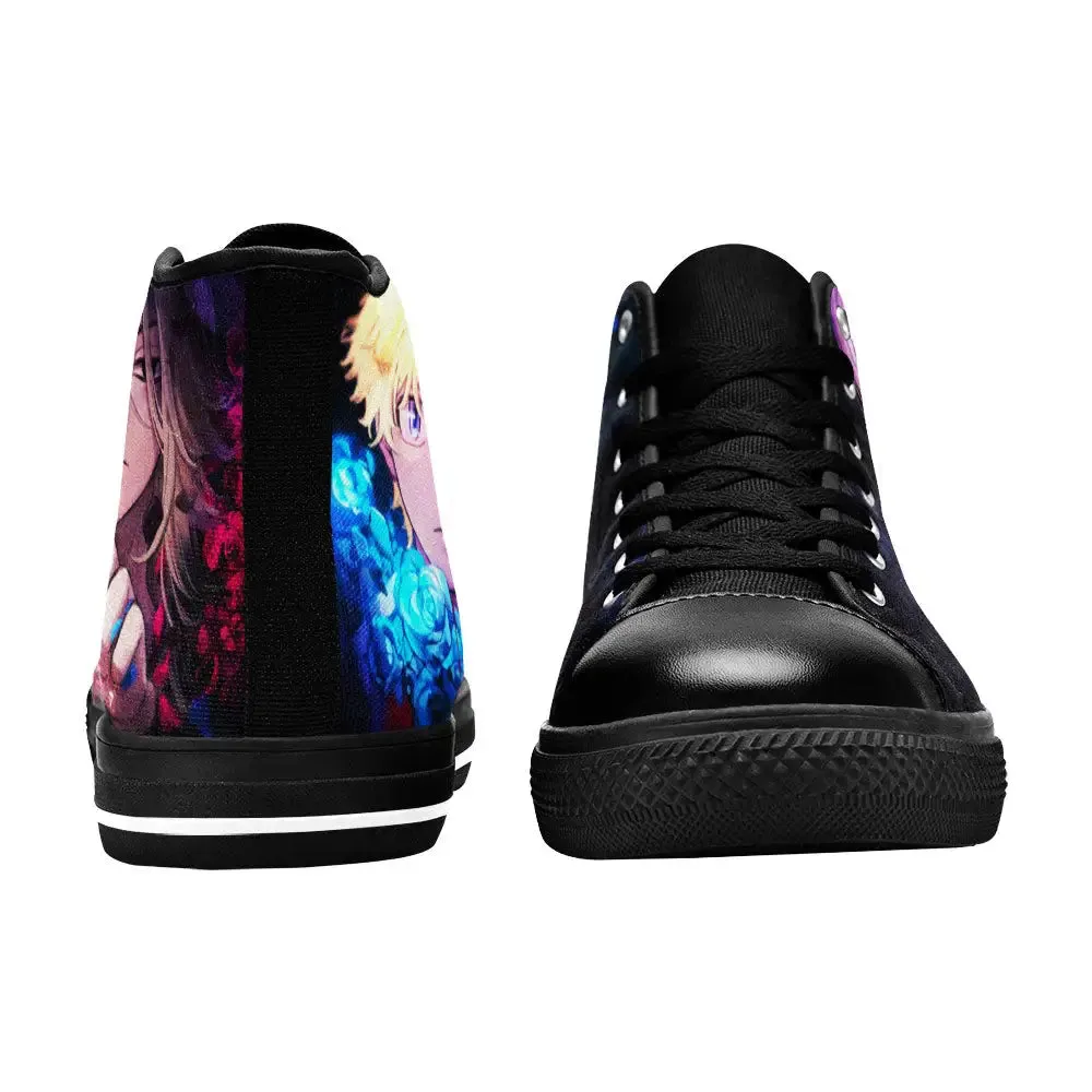Takemichi Mikey Tokyo Revengers Shoes High Tops Sneakers for Kids and Adults