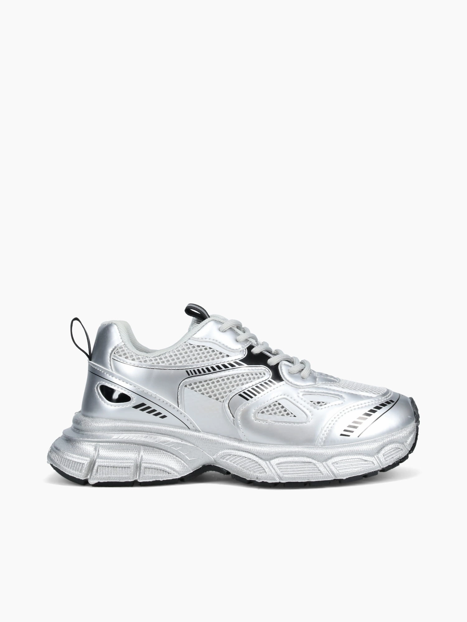 Cold Jog Lightweight Outsole Tari Silver Metallic