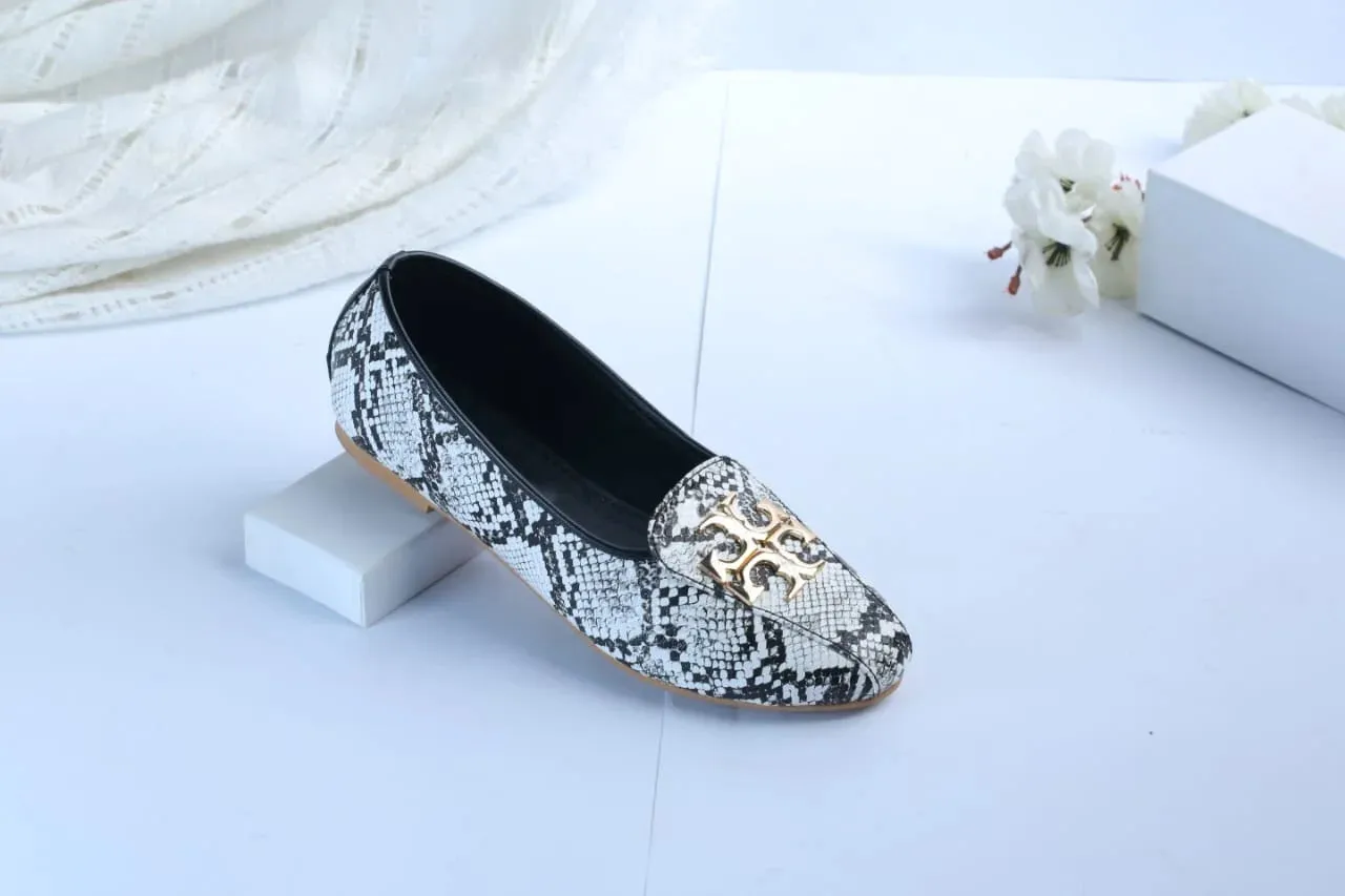TB ELEANOR PUMPS - SNAKE