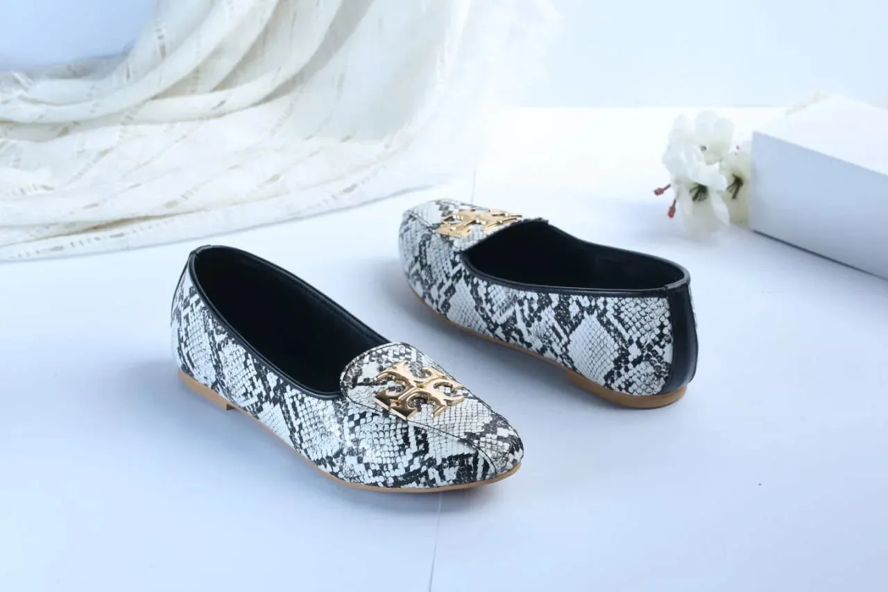 TB ELEANOR PUMPS - SNAKE