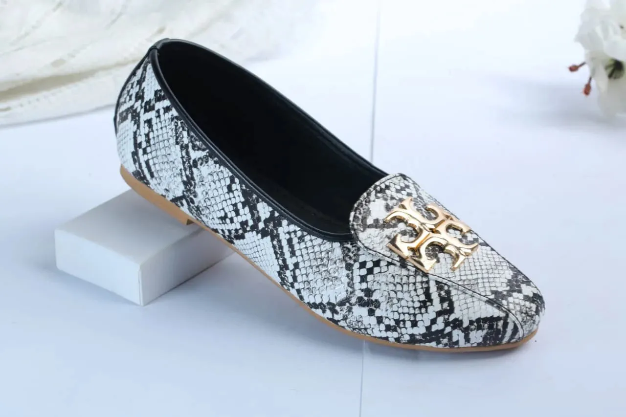 TB ELEANOR PUMPS - SNAKE