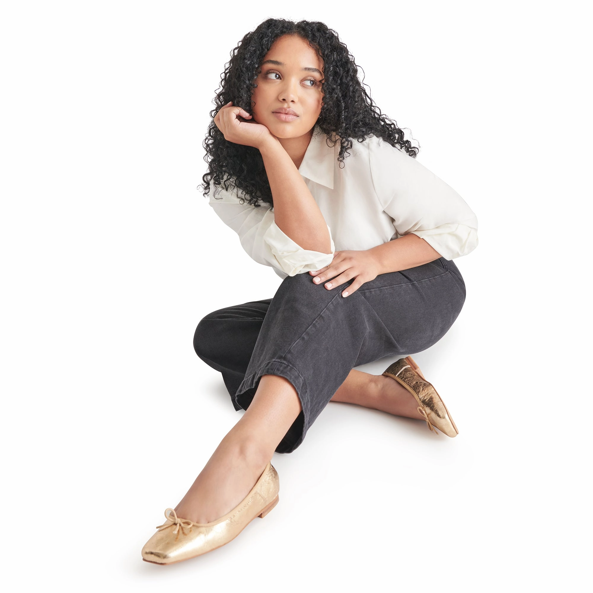 Anisa Flat - Gold Energy Return System formal wearers