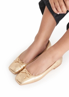 tennis shoes Anisa Flat - Gold Anisa Flat - Gold Chunky shade