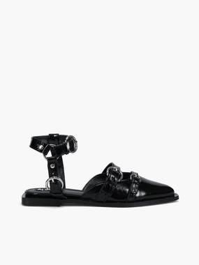 Thalara Black Onix Leather rubber Reinforced Seams Thalara Black Onix Leather