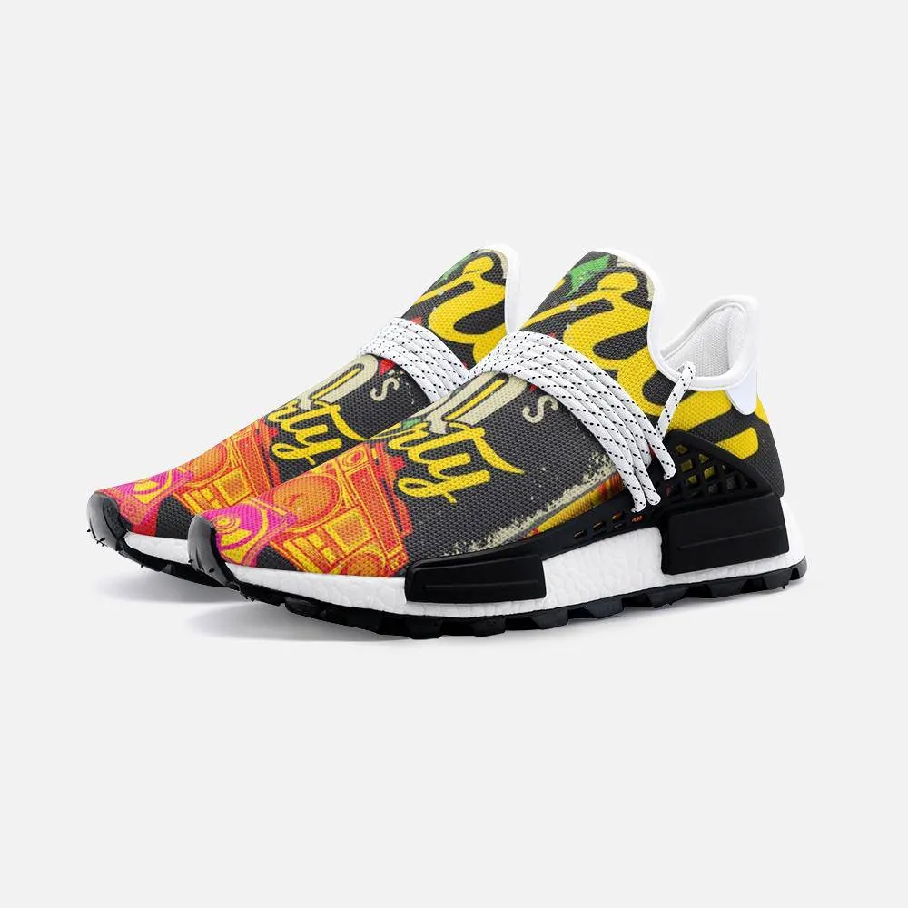 The 80's party Unisex Lightweight Custom shoes