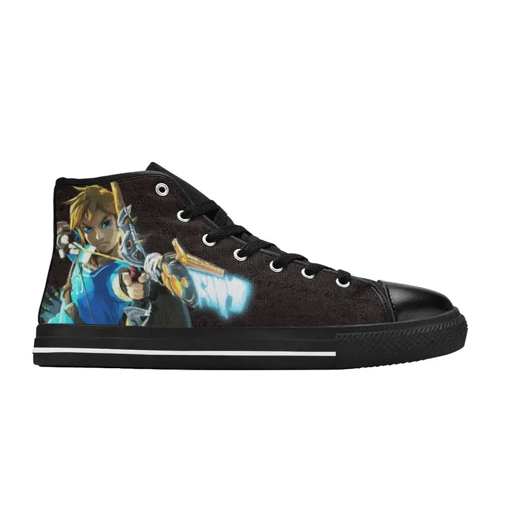 The Legend of Zelda Shoes High Top Sneakers for Kids and Adults