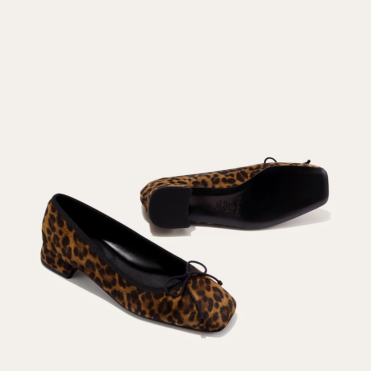 Casual Heels for Work Bold Heel Boots The Ada - Leopard Suede