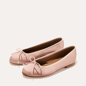 The Demi - Dusty Pink Satin Trendy Finish Stylish Padding Garden Glow The Demi - Dusty Pink Satin