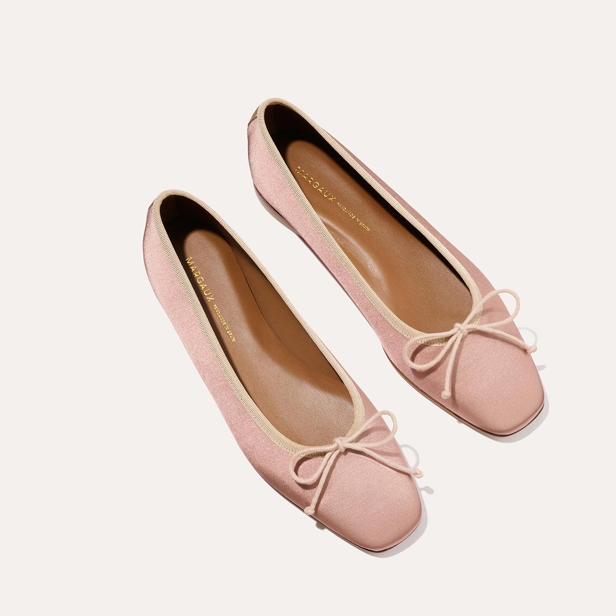The Fonteyn - Dusty Pink Satin Ergonomic Design Effortless Stylish Shoes