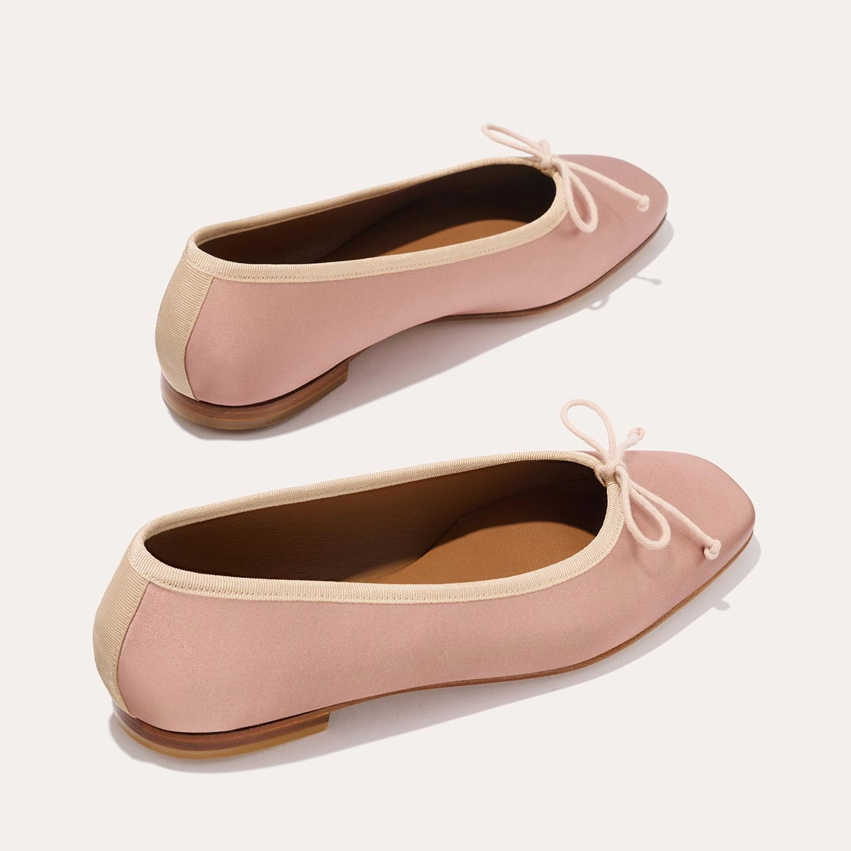 The Fonteyn - Dusty Pink Satin Fashion Forward Design Timeless Comfort