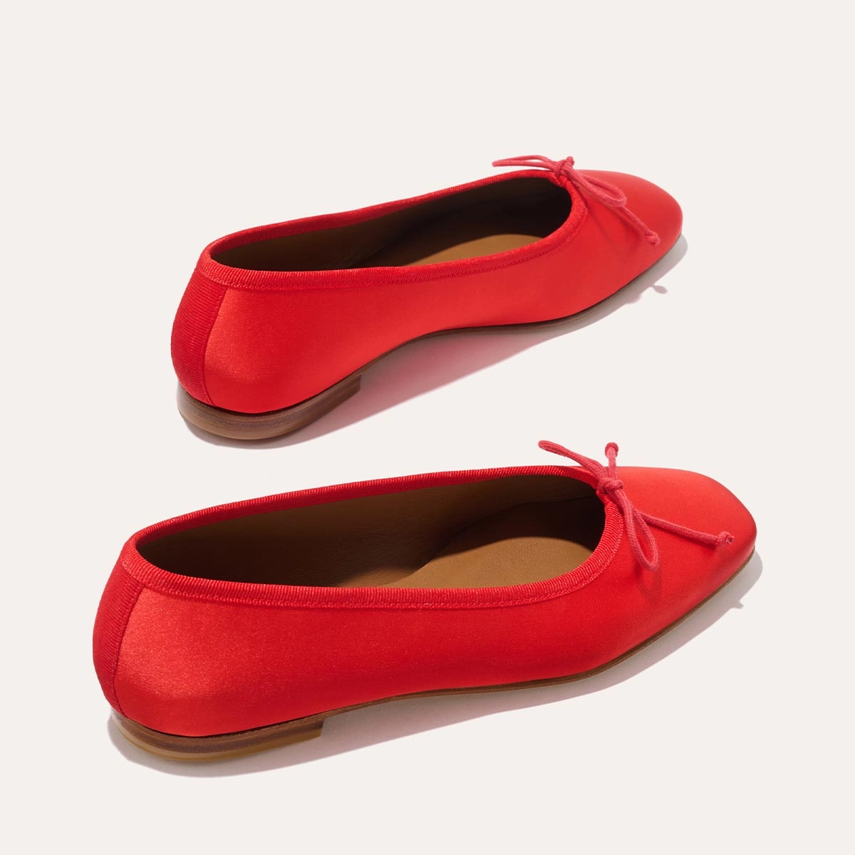 The Fonteyn - Poppy Satin Fashionable Design supportive shoes