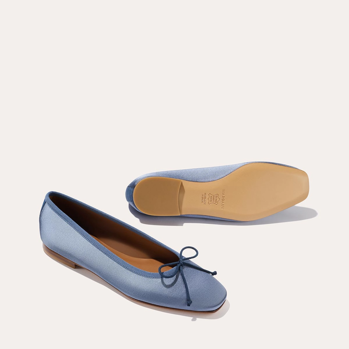 The Fonteyn - Slate Blue Satin Getaway Step