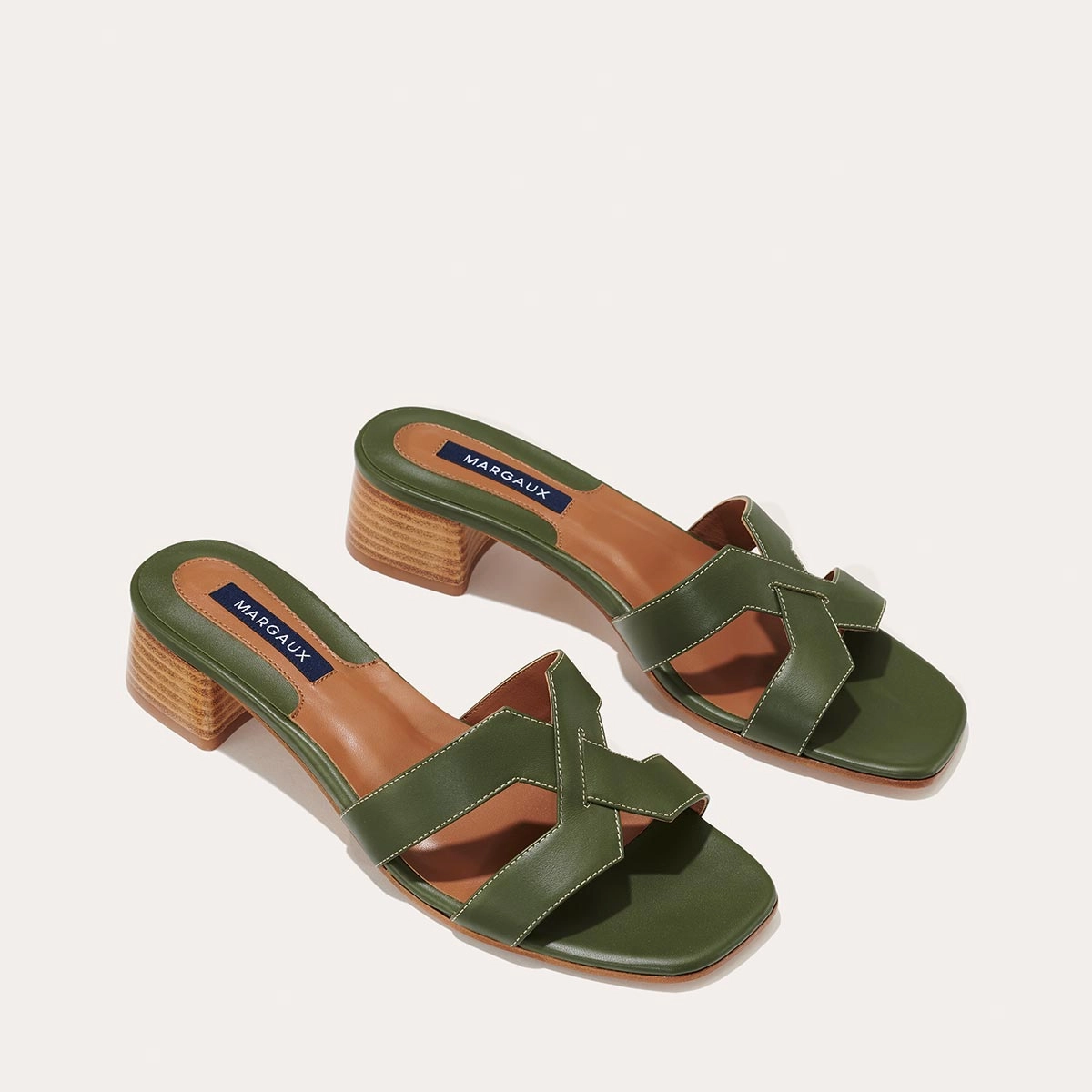 The MX 35 - Olive Calf Flexible Soles Tassel Accent