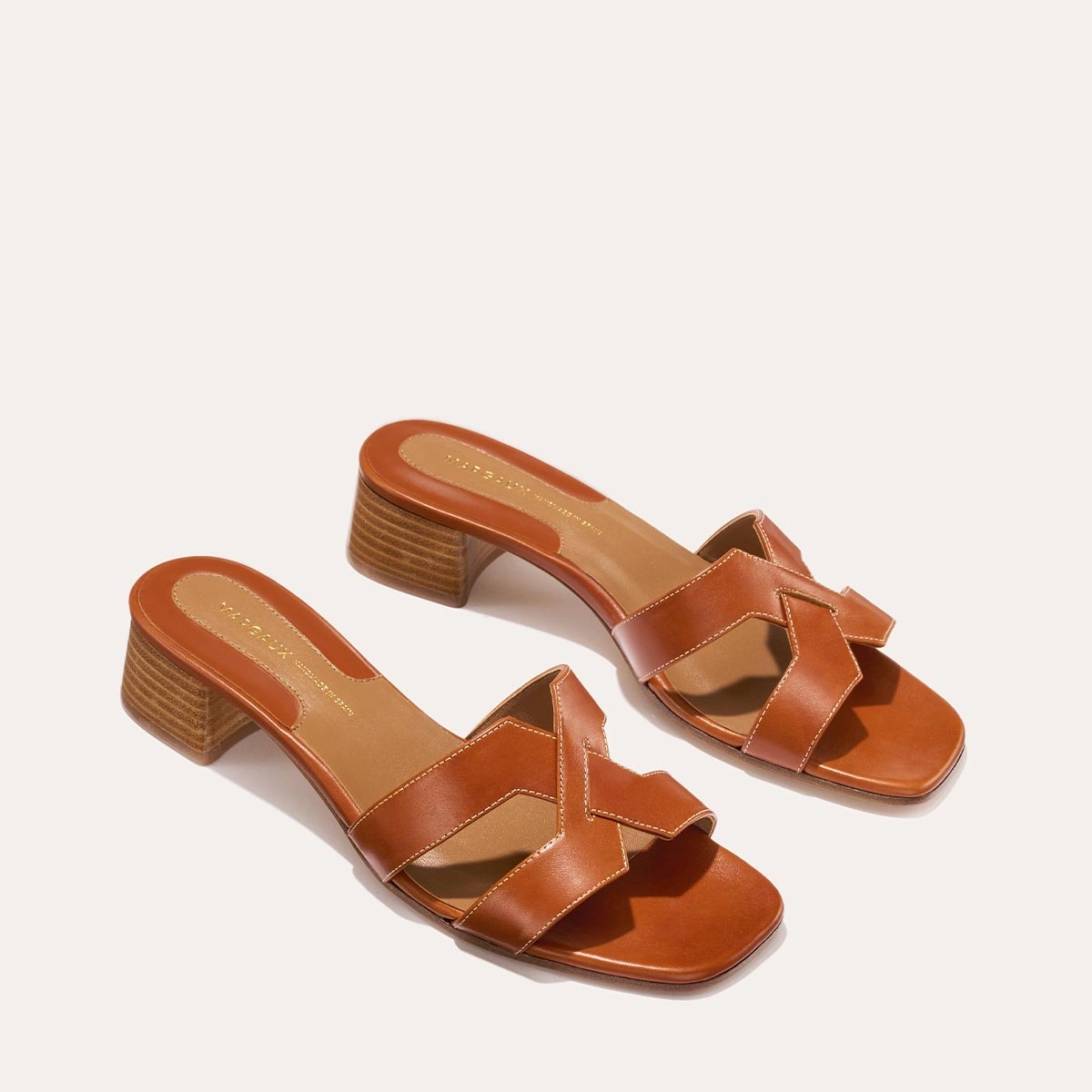 The MX 35 - Saddle Calf Fashion Footwear Bridal Pumps