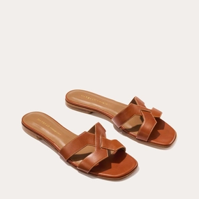 The MX Sandal - Saddle Calf Modern Heels Orthopedic Support The MX Sandal - Saddle Calf