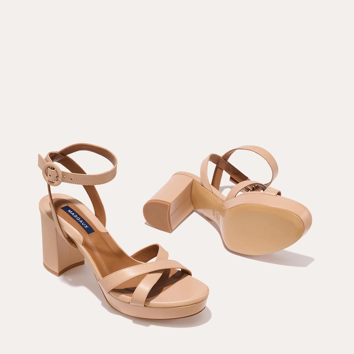 Sandal Pads Breathable Footbed The Platform Sandal - Rose Nappa