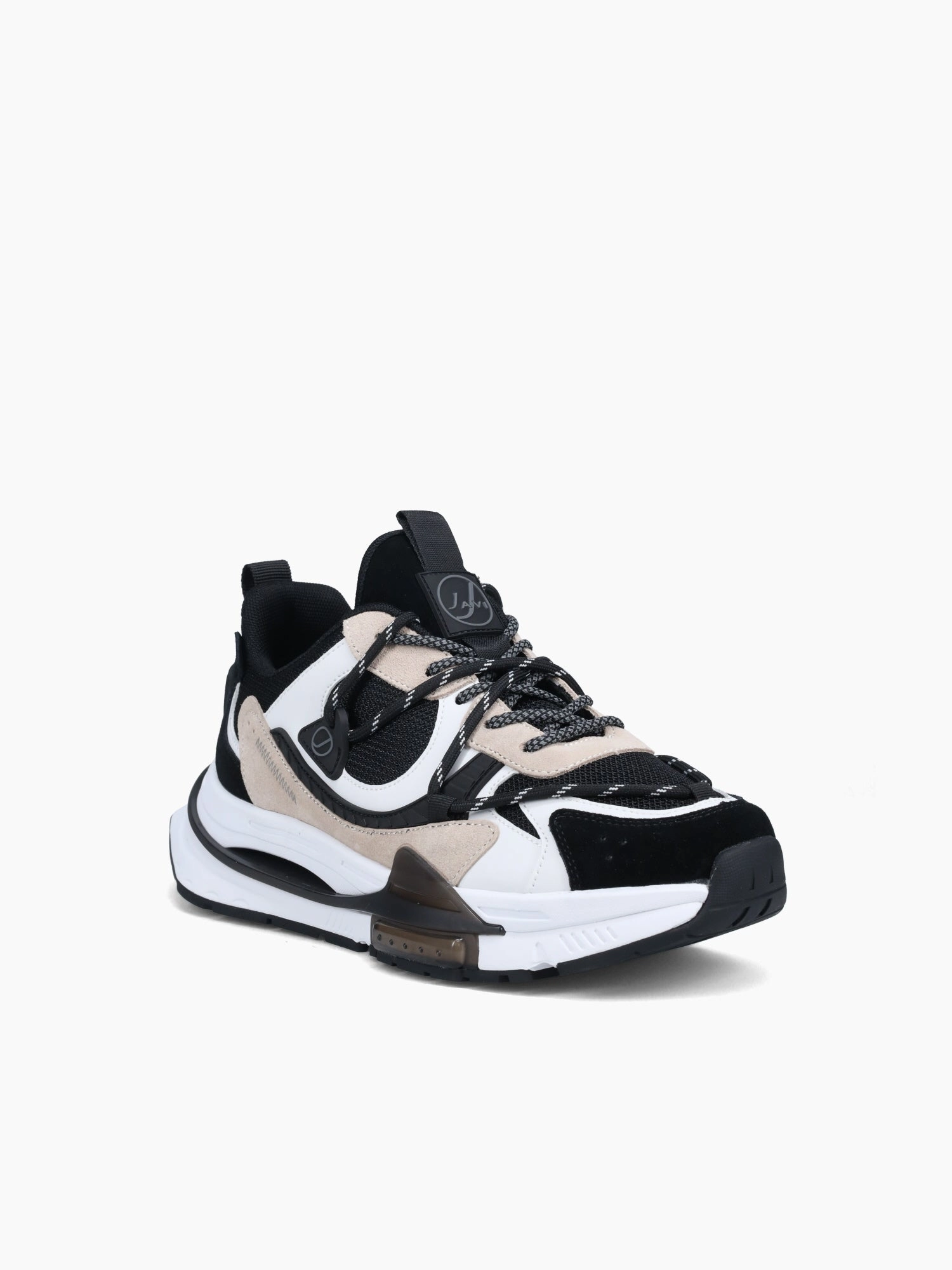 Casual flexibility Abrasion Resistant Heel Ambitious White Blk