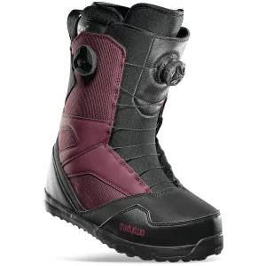ThirtyTwo STW Double Boa Snowboard Boots 2022 - Burgundy
