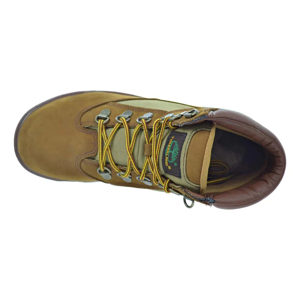 Timberland 6 Inch TB044996 Unisex Kids Brown Leather Running Field Boots HS1922