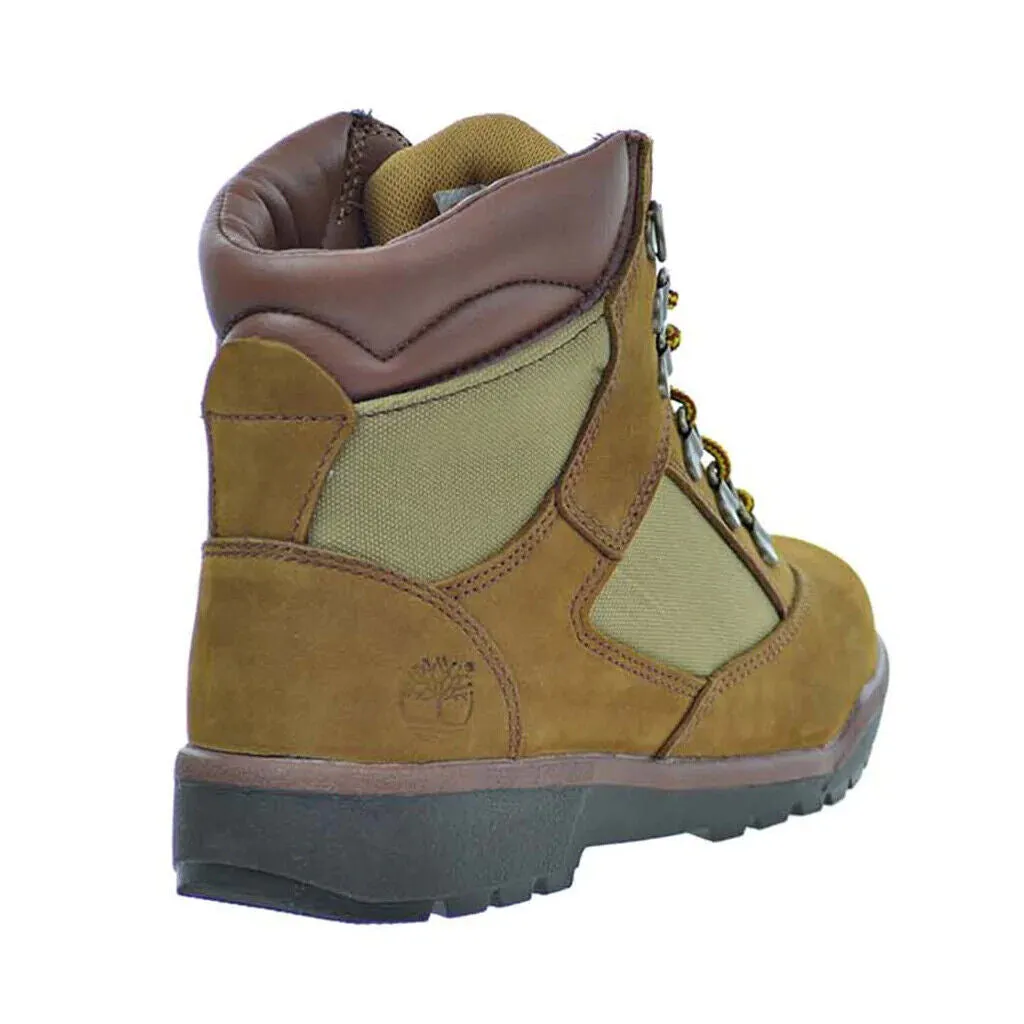 Timberland 6 Inch TB044996 Unisex Kids Brown Leather Running Field Boots HS1922