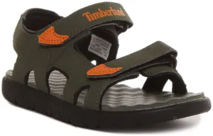Timberland A23Sy Perkin Row In Dark Green For Kids
