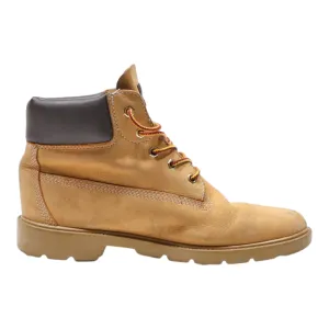 TIMBERLAND Chukka Boots Orange Leather Womens UK 5.5
