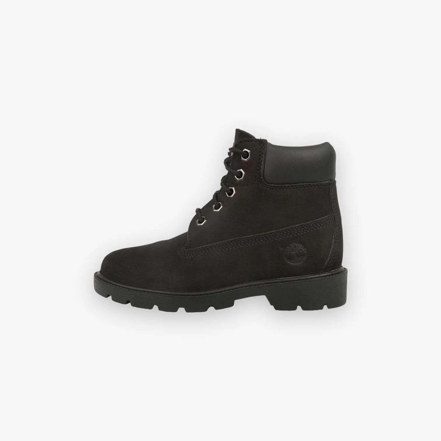 Timberland Classic 6in Waterproof Boot Black Nubuck (PS) 010710-001