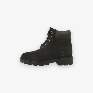 Timberland Classic 6in Waterproof Boot Black Nubuck (PS) 010710-001