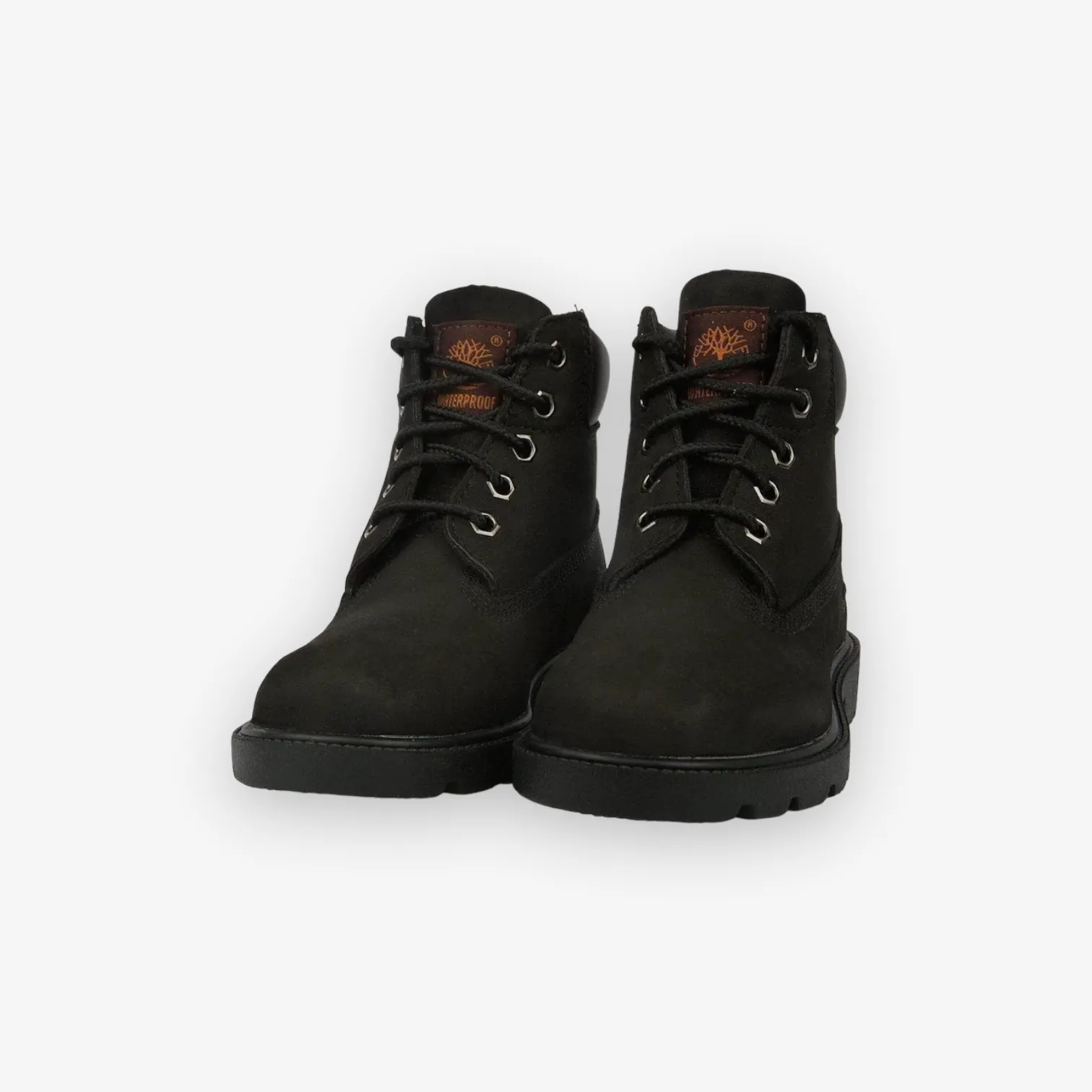 Timberland Classic 6in Waterproof Boot Black Nubuck (PS) 010710-001