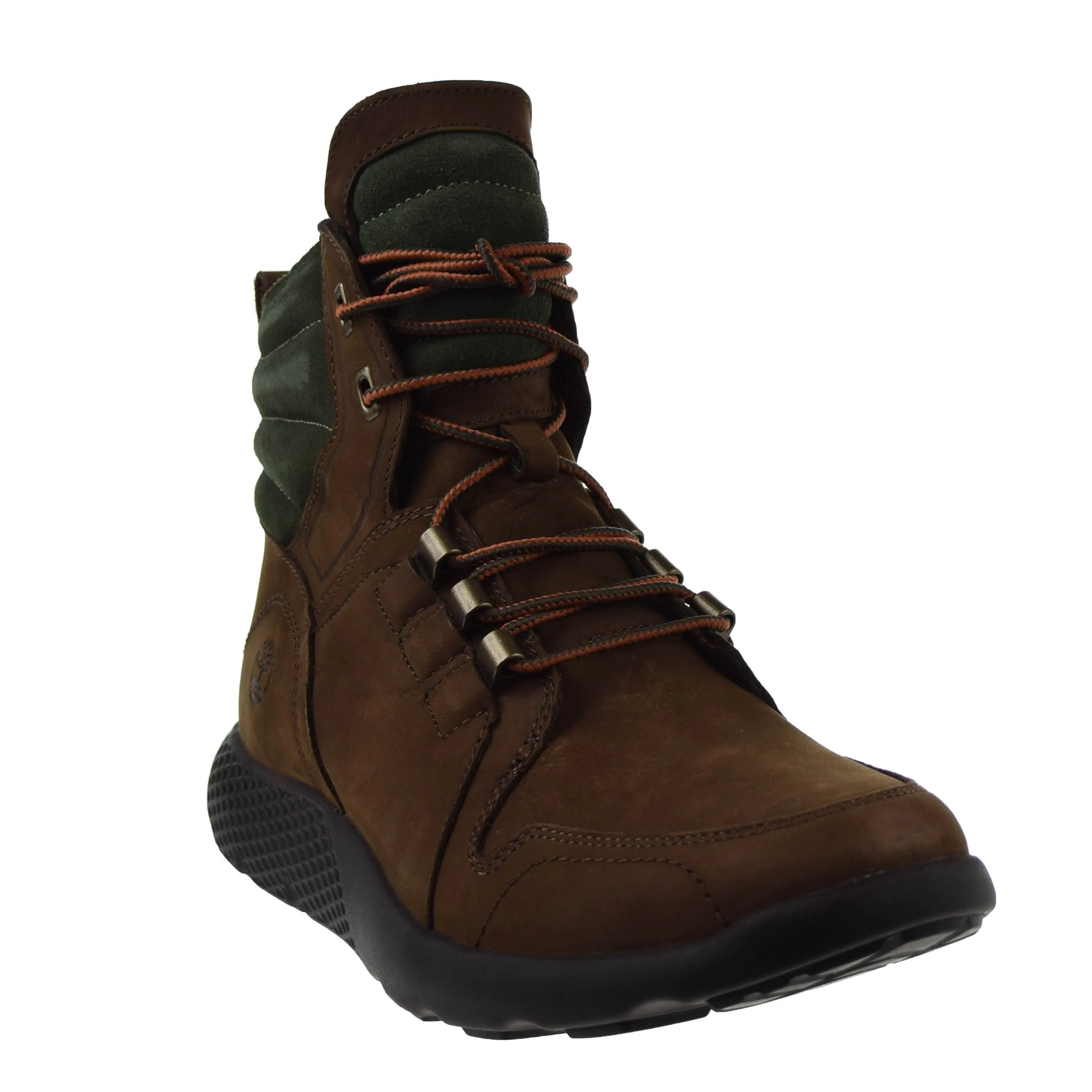 Timberland Flyroam Leather Dark Brown Mens Boots