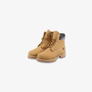 Timberland Premium 6In wheat Nubuck Junior Sizes 012909-713