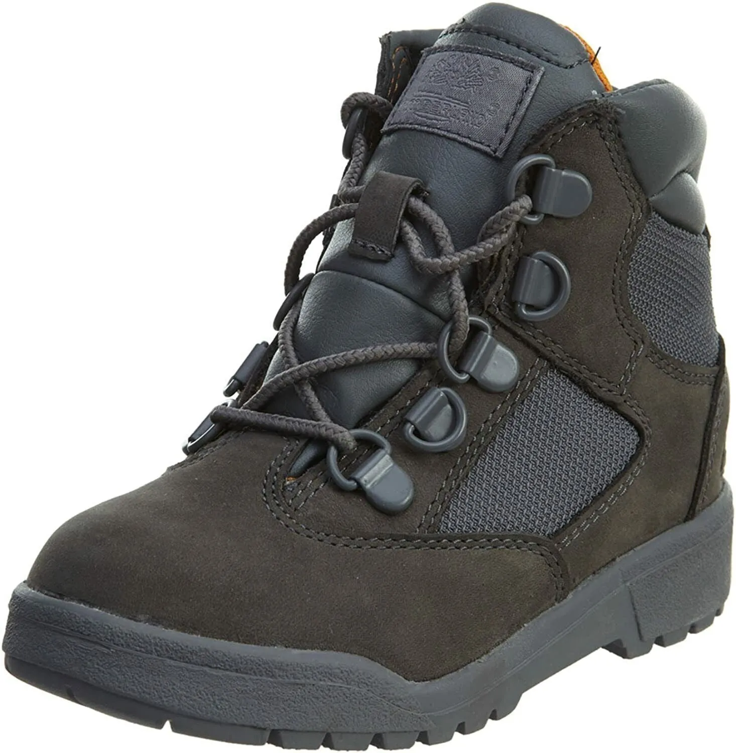 Timberland TB0A13IF-065 Baby Toddler Gray Nubuck Leather Field Boot Shoes HS2706