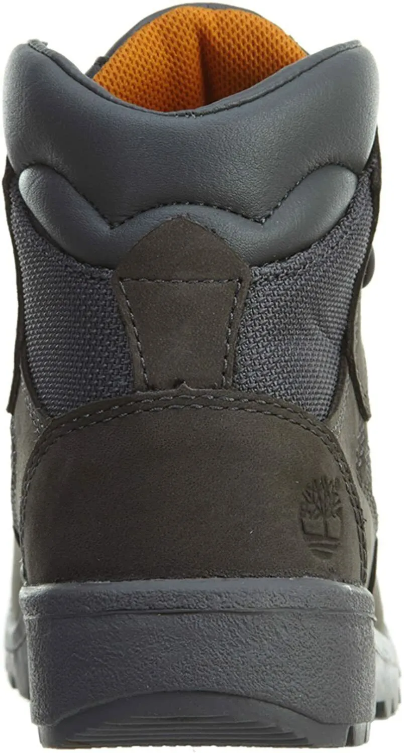 Timberland TB0A13IF-065 Baby Toddler Gray Nubuck Leather Field Boot Shoes HS3675
