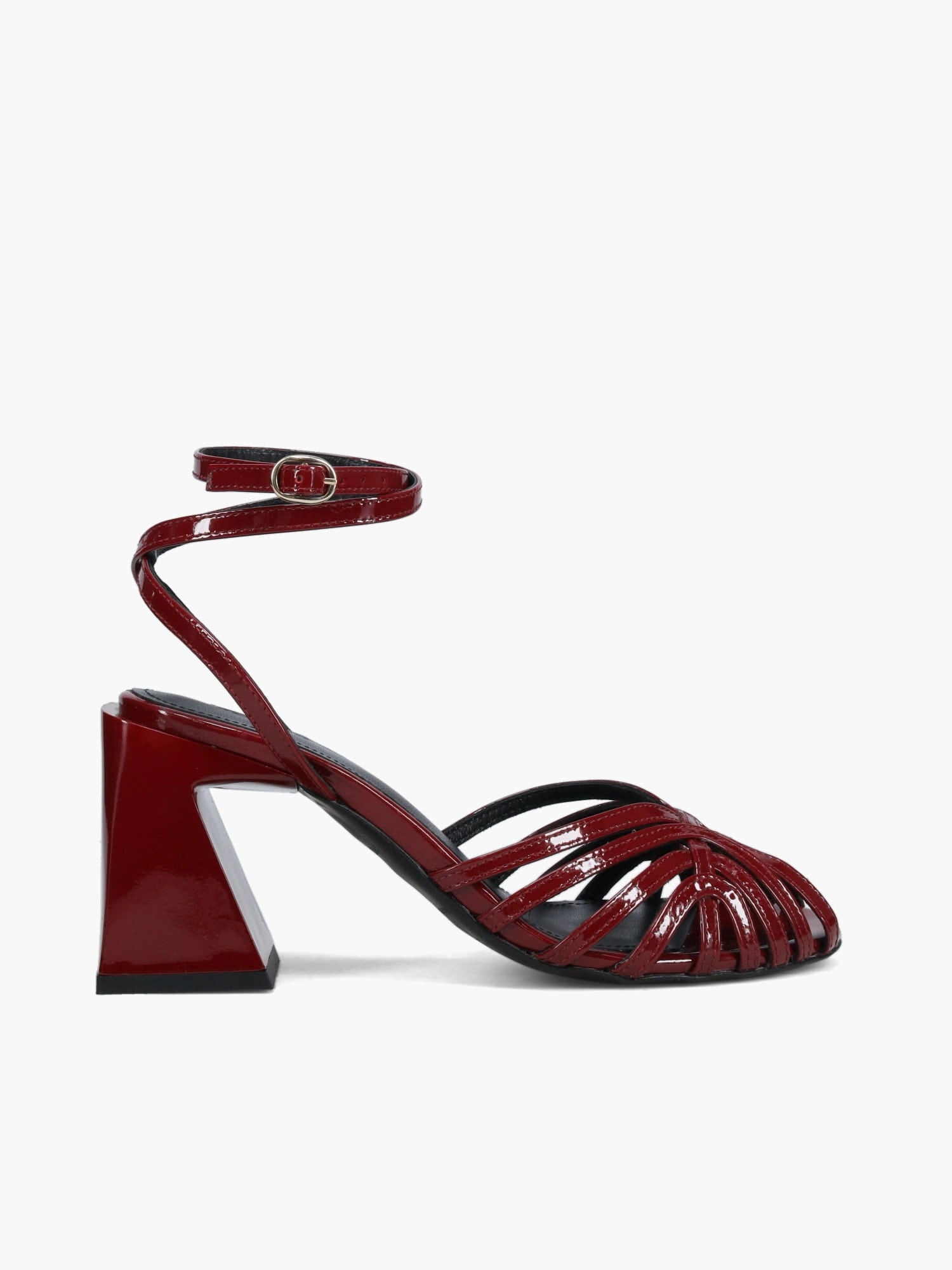 Weather Resistant Finish Jessa Onix Burgundy Leather