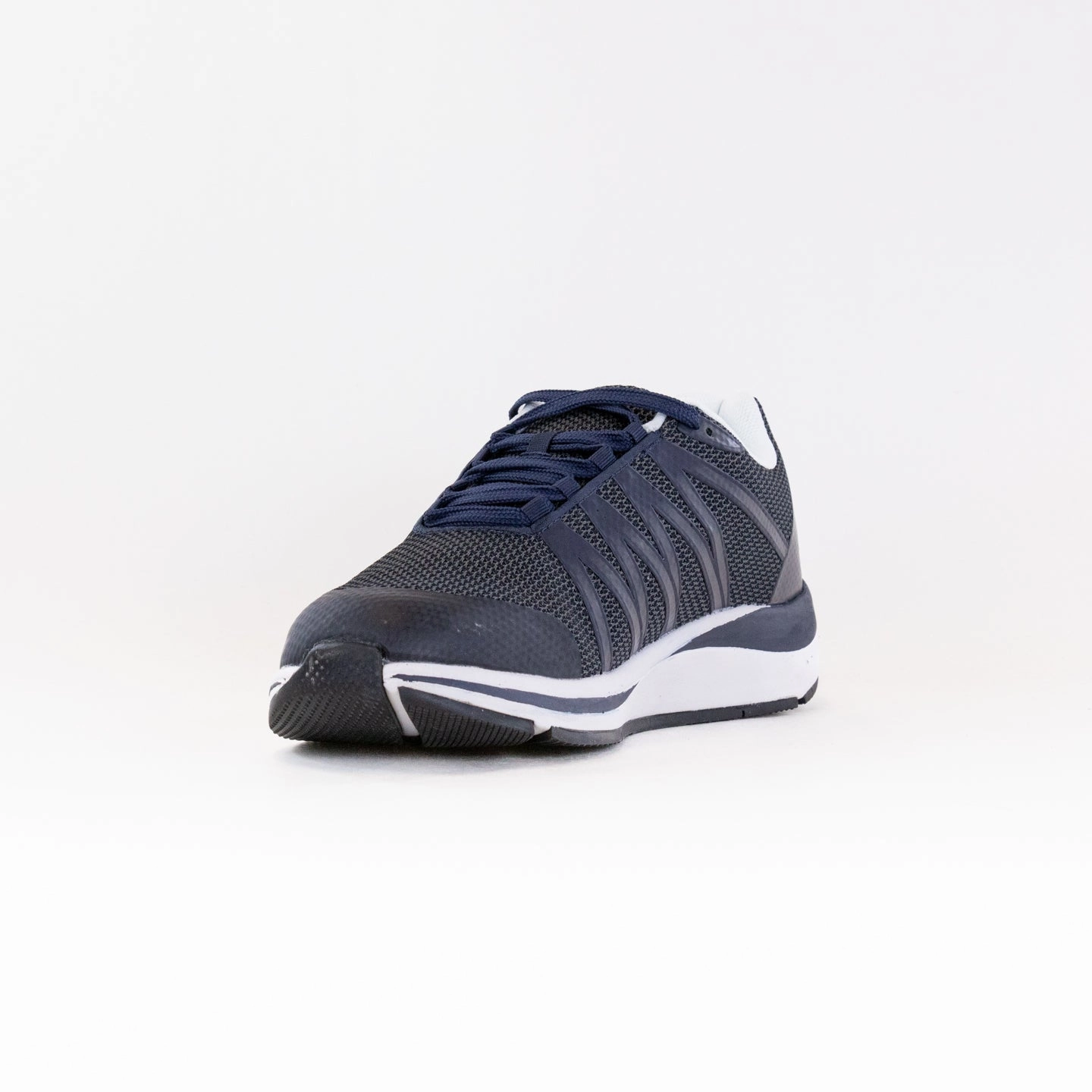 DREW Player (Men's) - Navy Mesh Combo Casual Fit Strap