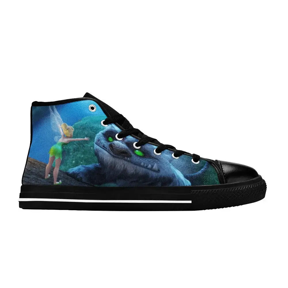 Tinkerbell Tinker Bell the Legend of the NeverBeast Shoes High Top Sneakers for Kids and Adults