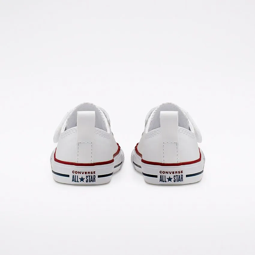 Toddler Converse Chuck Taylor All Star Easy-On Leather Shoes White