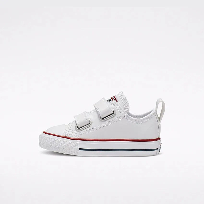 Toddler Converse Chuck Taylor All Star Easy-On Leather Shoes White