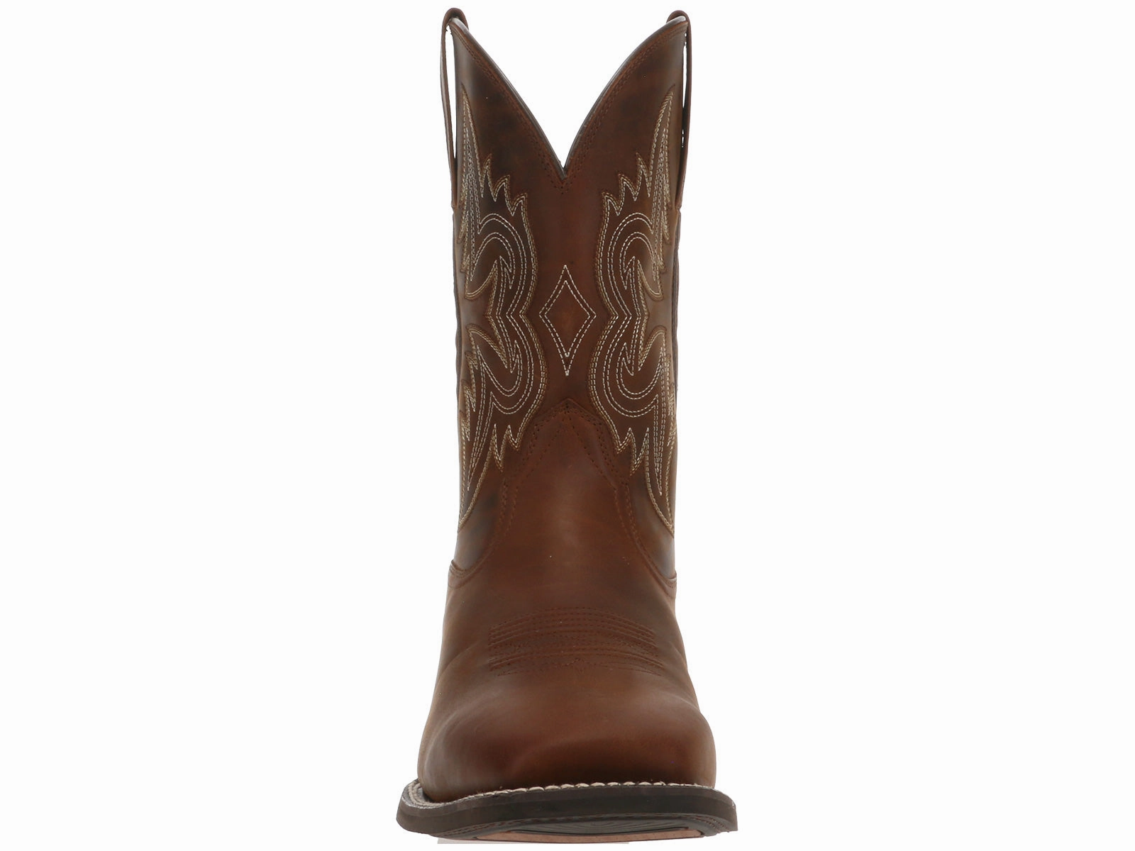 Moisture Control Shoes Ariat Western Big Rig Square Toe Cowboy Boot Brown